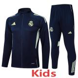 2025-26 RMA Royal blue Kids Jacket Tracksuit #E2569(童装)(绿标)