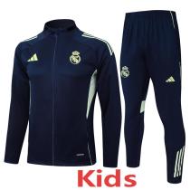 2025-26 RMA Royal blue Kids Jacket Tracksuit #E2569(童装)(绿标)
