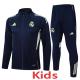 2025-26 RMA Royal blue Kids Jacket Tracksuit #E2569(童装)(绿标)