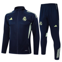2025-26 RMA Royal blue Jacket Tracksuit #A2542(绿标)