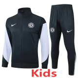 2025-26 CHE Dark gray Kids Jacket Tracksuit #E2570(童装)