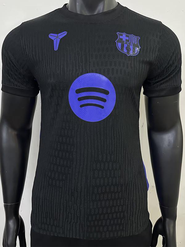 2025-26 BAR Black Joint Edition Player Version Soccer Jersey