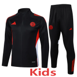 2025-26 Bayern Black Kids Jacket Tracksuit #E2550(童装)