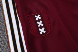2025-26 Ajax Jujube red Jacket Tracksuit #A2520