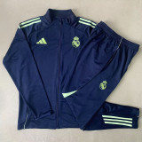 2025-26 RMA Royal blue Kids Jacket Tracksuit #E2569(童装)(绿标)