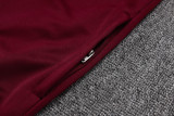 2025-26 Ajax Jujube red Kids Jacket Tracksuit #E2538(童装)