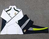2025-26 RMA White Kids Half Pull Tracksuit #E2572(童装)(半拉链)
