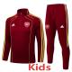 2025-26 ARS Jujube red Kids Half Pull Tracksuit #E2583(童装)(半拉链)