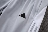 2025-26 RMA White grey Kids Jacket Tracksuit #E25100(童装)