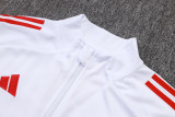 2025-26 Bayern White Kids Jacket Tracksuit #E2595(童装)