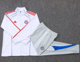 2025-26 Bayern White Kids Jacket Tracksuit #E2585(童装)