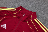 2025-26 ARS Jujube red Kids Half Pull Tracksuit #E2583(童装)(半拉链)