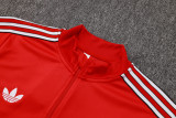 2025-26 LIV Red Kids Half Pull Tracksuit #E2597(童装)(半拉链)
