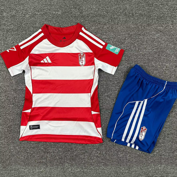 2025-26 Granada Home Kids Soccer Jersey