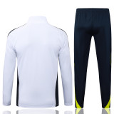 2025-26 RMA White Kids Jacket Tracksuit #E2587(童装)