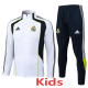 2025-26 RMA White Kids Jacket Tracksuit #E2587(童装)
