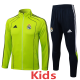 2025-26 RMA Grass green Kids Jacket Tracksuit #E2584(童装)