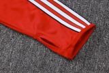 2025-26 Man Utd Red Kids Half Pull Tracksuit #E2596(童装)(半拉链)