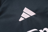 2025-26 RMA Dark gray Kids Half Pull Tracksuit #E2594(童装)(半拉链)