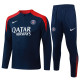 2025-26 PSG Royal blue Half Pull Tracksuit #B2546(半拉链)