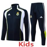 2025-26 RMA  Royal blue Kids Jacket Tracksuit #E2573(童装)