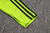 2025-26 RMA Grass green Kids Half Pull Tracksuit #E2574(童装)(半拉链)