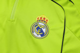 2025-26 RMA Grass green Kids Half Pull Tracksuit #E2574(童装)(半拉链)