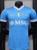 2025-26 Napoli Home Player Version Soccer Jersey