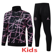 2025-26 PSG Jordan Black Kids Jacket Tracksuit #E2591(童装)