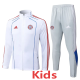 2025-26 Bayern White Kids Jacket Tracksuit #E2585(童装)