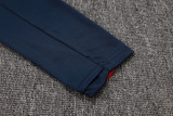 2025-26 PSG Royal blue Kids Half Pull Tracksuit #E2575(童装)(半拉链)