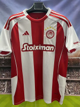 2025-26 Olympiacos Home Fans Soccer Jersey