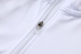 2025-26 JUV White Kids Half Pull Tracksuit #E2599(童装)(半拉链)
