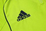 2025-26 RMA Grass green Kids Half Pull Tracksuit #E2574(童装)(半拉链)