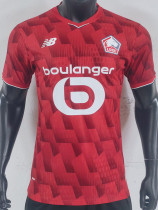 2025-26 Lille Home Player Version Soccer Jersey