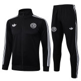 2025-26 Germany Black Jacket Tracksuit #A2555