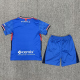 2025-26 Cruz Azul Home Kids Soccer Jersey