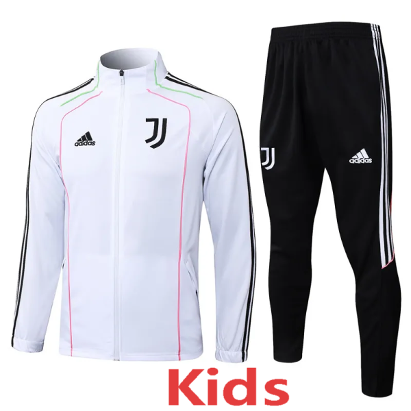 2025-26 JUV White Kids Jacket Tracksuit #E2592(童装)