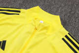 2025-26 RMA Yellow Kids Jacket Tracksuit #E25112(童装)