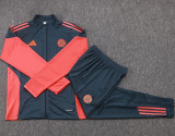 2025-26 Bayern Dark gray Kids Jacket Tracksuit #E25107(童装)