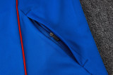 2025-26 Man Utd Fancy blue Kids Jacket Tracksuit #E25103(童装)
