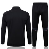 2025-26 JUV Black Kids Jacket Tracksuit #E25116(童装)