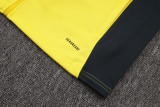 2025-26 RMA Yellow Kids Jacket Tracksuit #E25112(童装)