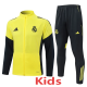 2025-26 RMA Yellow Kids Jacket Tracksuit #E25112(童装)