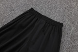 2025-26 JUV Black Kids Half Pull Tracksuit #E25110(童装)(半拉链)