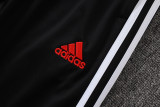 2025-26 Man Utd Fancy blue Kids Half Pull Tracksuit #E25102(童装)(半拉链)