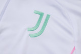 2025-26 JUV White Kids Half Pull Tracksuit #E25117(童装)(半拉链)