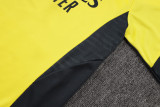 2025-26 RMA Yellow Kids Half Pull Tracksuit #E25114(童装)(半拉链)