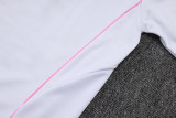 2025-26 JUV White Kids Half Pull Tracksuit #E25117(童装)(半拉链)