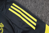 2025-26 RMA Dark gray Kids Half Pull Tracksuit #E25119(童装)(半拉链)